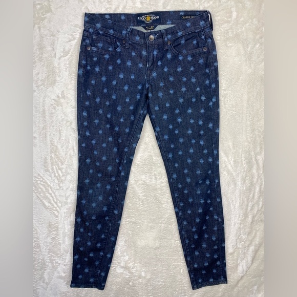 Lucky brand denim jeans Charlie skinny women's size 4 - Picture 2 of 8
